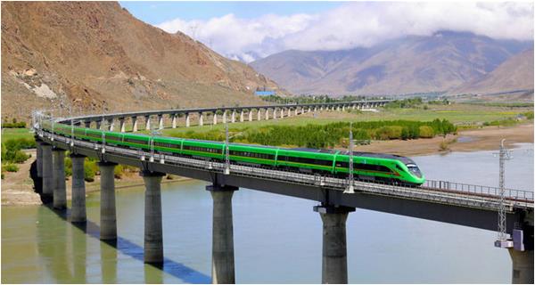 最美天路通車，鋼軌托起“復興號”開上了世界屋脊！